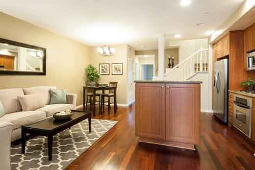 Plan A townhome in Fusion