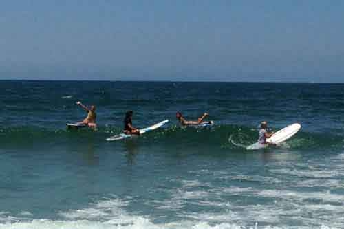 Surfing in El Segundo